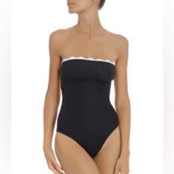 🩱Stella McCartney Scalloped Bandeau One Piece Swimsuit - Picture 3 of 5